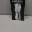 Mueller Smoothie Blender for Smoothies - Personal Blender for Shakes, Frozen Drinks, Baby Food & More, 15oz Travel Cup and Lid, Durable Stainless Steel Blades for Powerful Blending Performance (Turquoise)