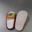 Kids Cloud Slides Boys Girls Non Slip Slip On Shower Sandals, Comfort Slippers for Summer, Pool, Beach, and Water Activities (8 Toddler, Rainbow)