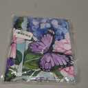 Spring Summer Mailbox Cover Magnetic Standard Size 20.5" x 18", Hydrangea Flower Butterfly Decorative Post Letter Box Wrap Decor, Floral Seasonal Garden Yard Outdoor Decoration