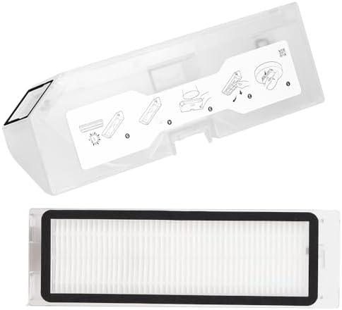 Dust Bin Box Compatible with Roborock Q Revo Robot Vacuum Cleaner/Roborock P10 Vacuum Cleaner - Waste Collection Dustbin Box Replacement Accessories Spare Parts