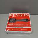 REVLON One-Step Hair Dryer and Styler, All-in-One Hair Brush Straightener for Salon-Quality Smooth & Straight Styles, Black (1 Count (Pack of 1))