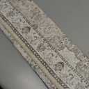 2x6 Hallway Washable Runner Rug : Vintage Soft Kitchen Laundry Runner with Non Slip Backing Farmhouse Entryway Living Room Floor Mat Stain Resistant Carpet for Bedroom Bathroom Distressed Beside Rug (Beige)