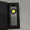 Rechargeable Work Light 1200 Lumen Flat Flashlight - Tactical EDC Flashlight with Magnet and Pocket Belt Clip for Car, Work, Hunting, Outdoors