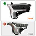 Passenger Side Headlight Compatible with 2022-2024 Tundra/Sequoia Headlamp 811400C230 TO2503317 (Right)