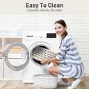 XIYUNTE Shower Mat Bathtub Mat Non Slip, 36''x16'' Soft and Comfortable Anti Slip Shower Mat, Eco-Friendly TPE+PP Shower Non Slip Mat with Powerful Suction Cups, Machine Washable, Easy to Cut, Brown