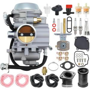 0470-352 Carburetor Fit for Arctic Cat 250 300 400 500 1998-2001 2x2 2x4 4x4 ATV, Suzuki Quadrunner 500 LT-F500F LTF500F, Replace 0470-352 0470-362 0470-348 0470-367