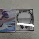 Bone Conduction Headphones Swimming Headphone - IP68 Waterproof Open Ear Headphones with MP3 Play 32G Memory Inductive Wireless Bluetooth Sports Headset for Running Swimming (Orange)