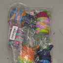 JOUTYFOR 5 Pack Collapsible Water Bottles 17 oz Silicone Portable Lightweight Foldable Water Bottle with Carabiner Leakproof Reusable for Travel Camping Hiking Cycling Sport Outdoor(Rainbow)