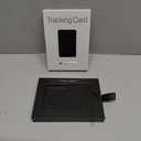 SPOTMINDERS Husband Valentines Day Gifts for Him Apple MFi Certified Wallet Tracker Works with Apple Find My Tracking Card for Wallet Card Rechargeable IP68 0.07in Slim iPhone Item Finder for Luggage (Black (Pack of 1))