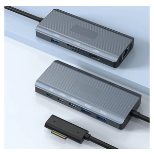 New MS Surface Dock, 11-in-1 Surface Docking Station 4K@60HZ HDMI, Surface Travel Hub for Surface Pro 11/10/9/8/X/7/6/5/4/3, Surface Laptop 6/5/4/3/2/1, Laptop Go 3/2/1, Surface Book