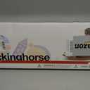 Kids Wooden Rocking Horse, Boy & Girls Ride-On Toy with Foot Pedal, 31.5*9.8*20.5
