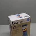 bella 10 Speed Countertop Blender, Juicer & Smoothie Maker, Fits-anywhere Kitchenware, Slim Flip & Store Design, Dishwasher Safe 48oz Capacity Pitcher & Lid, Stainless Steel Blade, 450 Watt, Surf (6 Cup)
