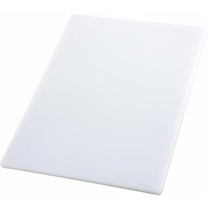 Winco 15-inch x 20-inch x 1/2-inch White Cutting Board (CBWT-1520)