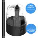 Reptile Fogger, Terrarium Humidifier, Plant Humidifier, Fog Machine Mister for Reptiles and Plants Vivarium, 3.5L Large Capacity, Ideal for Reptiles/Amphibians/Grow Room/Grow Tent Humidifiers