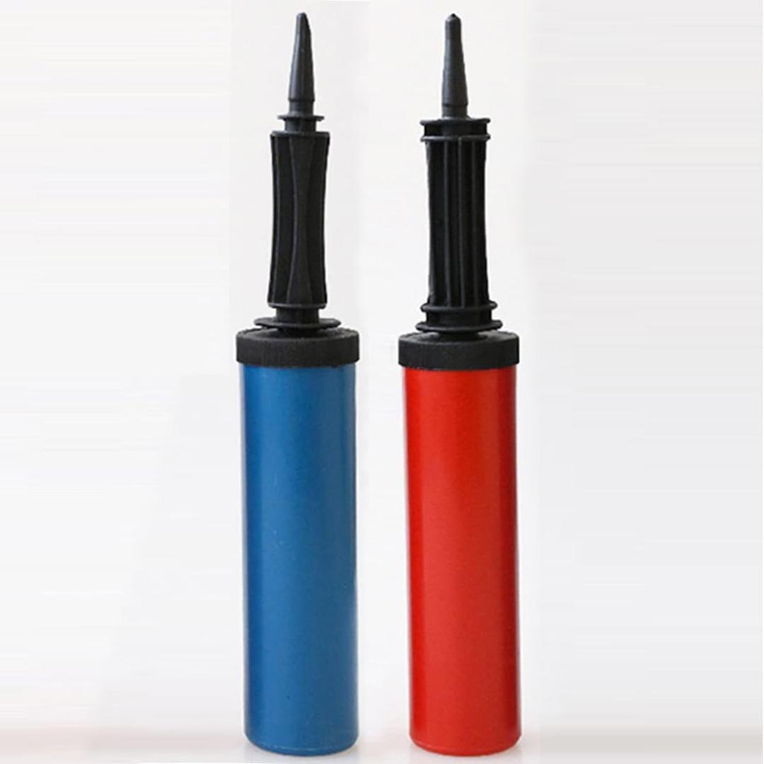 Two-Way Manual Balloon Pump, 2Pack Random Colors, Handheld Air Pump for Kids Party Balloons Supplies, Balloon Inflator by Hand, Manual Pump for Children's Balloon
