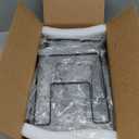 MUDEELA 8-Tier Pots and Pans Organizer under Cabinet, 15.83" Height Heavy Duty Pot Pan Organizer Kitchen Cabinet Organization and Storage, Adjustable Pot Rack for Frying Pan, Cast Iron Skillet, Black