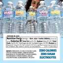 SPLASH REFRESHER Flavored Water Bottles, Acai Grape Flavor - 6-Pack, 16.9 Fl Oz - Refreshing Flavored Bottled Water with Electrolytes - Zero Sugar & Zero Calories (EXP 08/19/26)