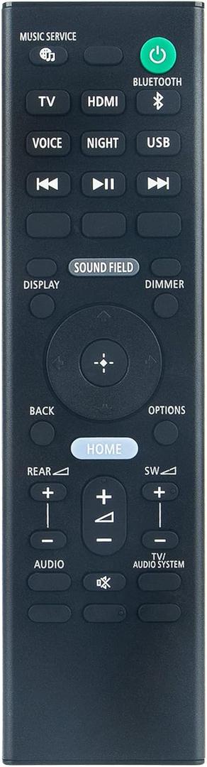 RMT-AH510U Replacement Remote Control Applicable for Sony Soundbar HT-A5000 HTA5000