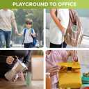 UpgradedExllena Small Insulated Water Bottle 8 oz/250ml Mini Insulated Water Bottle for Hot & Cold Drinks, Perfect Small Water Bottle for Travel, Purse...(Floral)