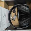 WallarGe Wireless Headphones for TV Watching, Easy Setup and Comfortable Bluetooth Headphones with RF Transmitter Charging Dock, 100 Ft Wireless Range, Rechargeable 25 Hours Play and No Audio Delay (Black)