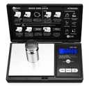 Weigh Gram 200g Digital Pocket Gram Scale 0.01g Accuracy, 200g x 0.01g Mini Digital Grams Scale, Small Food Scale, Jewelry Scale, Ounces Grains Scale With100g Calibration Weight