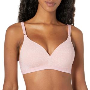 Warner's Womens Women's Cloud 9 Super Soft Wireless Lightly Lined Comfort Bra 1269 (38D)
