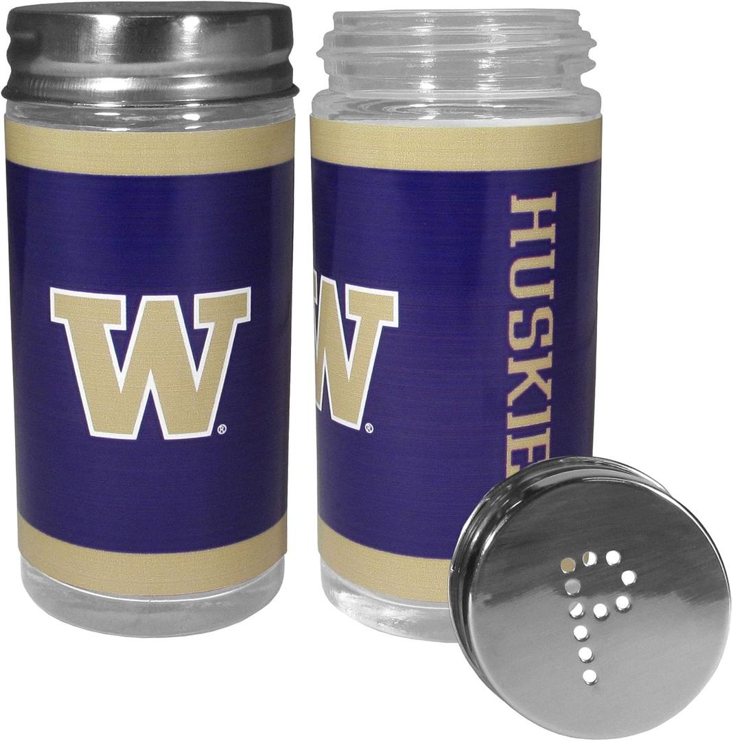 Siskiyou Sports NCAA Washington Huskies Tailgater Salt & Pepper Shakers, Team Colors, One Size