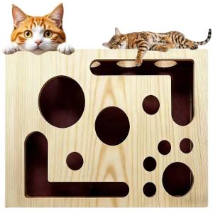 2026 New Cat Scratch Puzzle Enrichment Box, Cat Nail File Box with Sandpaper Inside, Toy Gift for a Cats that Hates Having Its Nails Trimmed, Stress-Free Alternative to Trimming Nails