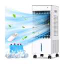 Portable Air Conditioners, Evaporative Air Cooler, 3-Side Air Intake Portable AC Unit w/ 8L Larger Water Tank, 3 Speeds, 60Oscillation,7.5H Timer, Swamp Cooler for Room Home Office