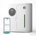 Waterless Diffuser, 2500 Sq.Ft Coverage, Essential Oil Diffusers, Plug in Scent Air Machine with App Control, 160ML, House Warming Gift Ideas for New Home, Large Room, Office, Hotel, White