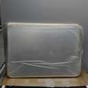 Gold Metal Framed Bathroom Mirror for Wall,22X30 Inch Rounded Rectangle Mirror, Matte Black Bathroom Vanity Mirror Farmhouse, Anti-Rust, Hangs Horizontally or Vertically