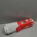 Christmas Tree Collar White Classic Sequin Tree Skirts 28.8 Inch Mermaid Christmas Tree Ring Base Glittery Velvet Tree Collars Luxurious Xmas Tree Box Stand for Holiday Large Trees Decor