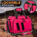Range Bag - Tactical Gun Bag for Handguns, Pistols and Ammo. Padded Shooting Duffle Bag for Hunting, Sport
