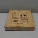 PEMAR Mother of Pearl Decorative Tray, 13"" Round with Gold Metal Handles, Vanity/Perfume/Trinket Tray, Catchall for Dresser, Bathroom, Vanity Table (White Sunlight), PM24-PM15 (Cream Starburst)