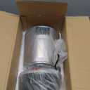 VEVOR 1.1 Gal Water Distiller, 0.3 Gal/H, Distilled Water Maker Machine 750W 0-99H Timing Set Temp Display, 304 Stainless Steel Countertop Distiller Glass Carafe Cleaning Powder 3 Carbon Packs, Silver