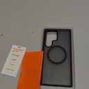 TORRAS Magnetic Shockproof for Samsung Galaxy S23 Ultra Case, Fit for MagSafe, 4X Military Grade Protection, Translucent Slim Case for Samsung S23 Ultra Case Anti-Fingerprint Anti-Scratch, Black