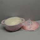 Enameled Cast Iron Dutch Oven with Lid, 6 QT Cast Iron Dutch Oven Pot, Dual Handles for Bread Baking, Cook, Bake, Oven Safe across All Cooktops (Black,6 QT)