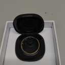 Smart Ring for Women Men, Fitness Tracker Ring with Body Temperature, Heart Rate, Blood Oxygen, Sleep Monitor, Calories, No Subscription Fee, IP68 Waterproof for iPhone & Android (Gold, #12)