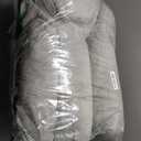 Gimars Upgrade Large Cat Bed for Indoor Cats -Added 10% More Stuff Sponge, Orthopedic Pet Couch Beds with Bolstered Edges, Fluffy Washable & Removable Cover, Anti Slip Base, Grey