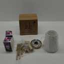 Battery Operated Wall Sconce Set of 2, Gold Rechargeable Wireless Wall Lights with Remote - Dimmable RGB LED Bulbs, 13 Color Options, Cordless Wall Lamps for Bedroom, Living Room, Hallway Decor