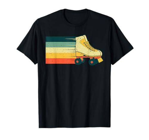 Vintage Roller Skate For Roller Skater Skating Men Women T-Shirt, L