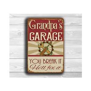Pack of 2 Wood Plaque Sign