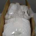 Heated Mattress Pad King Size, Quilted Fitted Electric Mattress Pad with 9 Heat Setting Controller, 2/4/6/10 Hours Auto Off, Soft Mattress Cover Stretches up to 21 Inches Deep, White