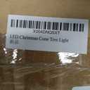 6FT Smart Christmas Tree Outdoor Decorations, Prelit 250 LEDs Color Changing Cone Christmas Tree with Lights for Yard Decor, App&Remote Control, DIY Multicolor Lightshow, Music Sync, 82+ Modes