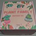 MAGIMUSE Crochet Kit for Beginners, Crochet Starter Kits, Amigurumi Craft Knitting Crocheting Kits with Step-by-Step Video Tutorials, 6 Pack Hanging Potted Plants Family(40%+ Yarn