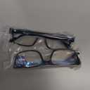 Gaoye 1.5 2-Pack of Reading Glasses - Blue-Light Filter, UV Protection - Readers with Rectangle Frames