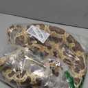 Clobeau 78 Inch Brown Snake Stuffed Animal, Lifelike Plush Snake Toy, Soft Stuffed Snakes Plush for Valentines Halloween Birthday Present Party Prank Prop, Stuff Reptile Animal Snakes Toys for Kids