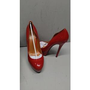 MAIERNISI JESSI Unisex Men's Women's Flatform High Heels Peep Toe Stiletto Pumps 45 11.5