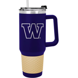 Washington Huskies 40oz Colossus Stainless Steel Tumbler - Purple