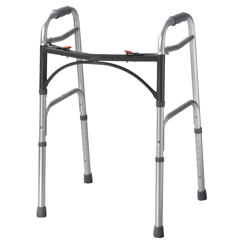 Drive Medical Deluxe Two Button Folding Walker